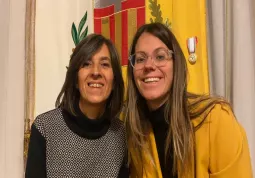 La assessora ai Servizi sociali Beatrice Aimar e la buschese Alessandra Boccardo consigliera di amministrazione del Consorzio socio-assistenziale del Cuneese